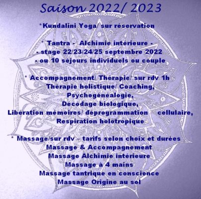 YOGA VALENCE saison 2022 2023